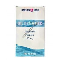 Виагра Swiss Med Sildenamed 100 таблеток (1 таб 25 мг)