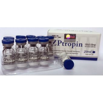 Гормон роста ZPtropin Соматропин 10 флаконов 100IU (333 мкг/IU) - Караганда