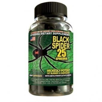 Жиросжигатель Black Spider 25 (100 капсул) - Караганда