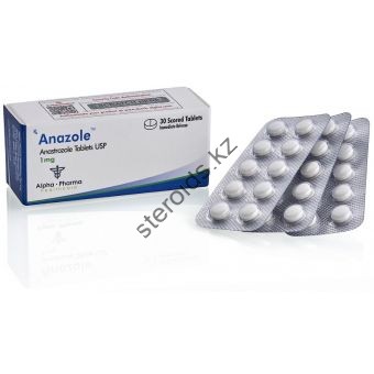 Anazole (Анастрозол) Alpha Pharma 50 таблеток (1таб 1 мг) - Караганда