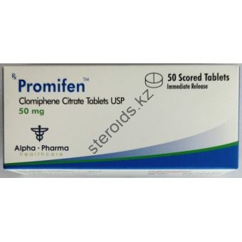 Promifen (Кломид) Alpha Pharma 50 таблеток (1таб 50 мг) - Караганда