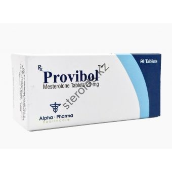 Provibol (Провирон, Местеролон) Alpha Pharma 50 таблеток (1таб 25 мг) - Караганда