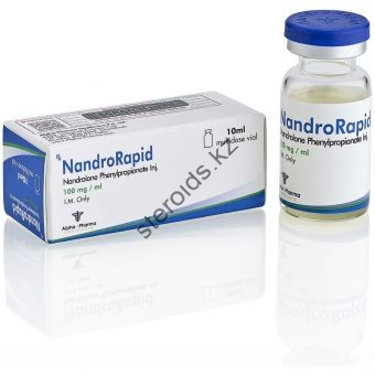 Нандролон фенилпропионат NandroRapid (Дураболин) Alpha Pharma балон 10 мл (100 мг/1 мл) - Караганда