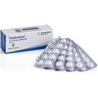 Oxydrolone (Оксиметолон, Анаполон) Alpha Pharma 50 таблеток (1таб 50 мг) - Караганда