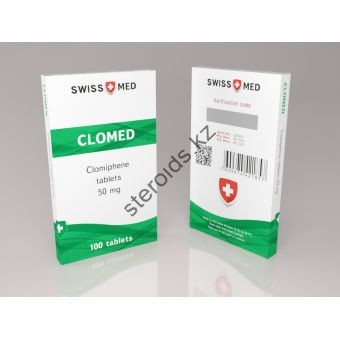 Кломид Swiss Med Clomed 100 таблеток (1 таб 50 мг) - Караганда