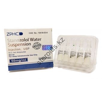 Винстрол ZPHC (Stanozolol Suspension) 10 ампул по 1мл (1амп 50 мг) - Караганда